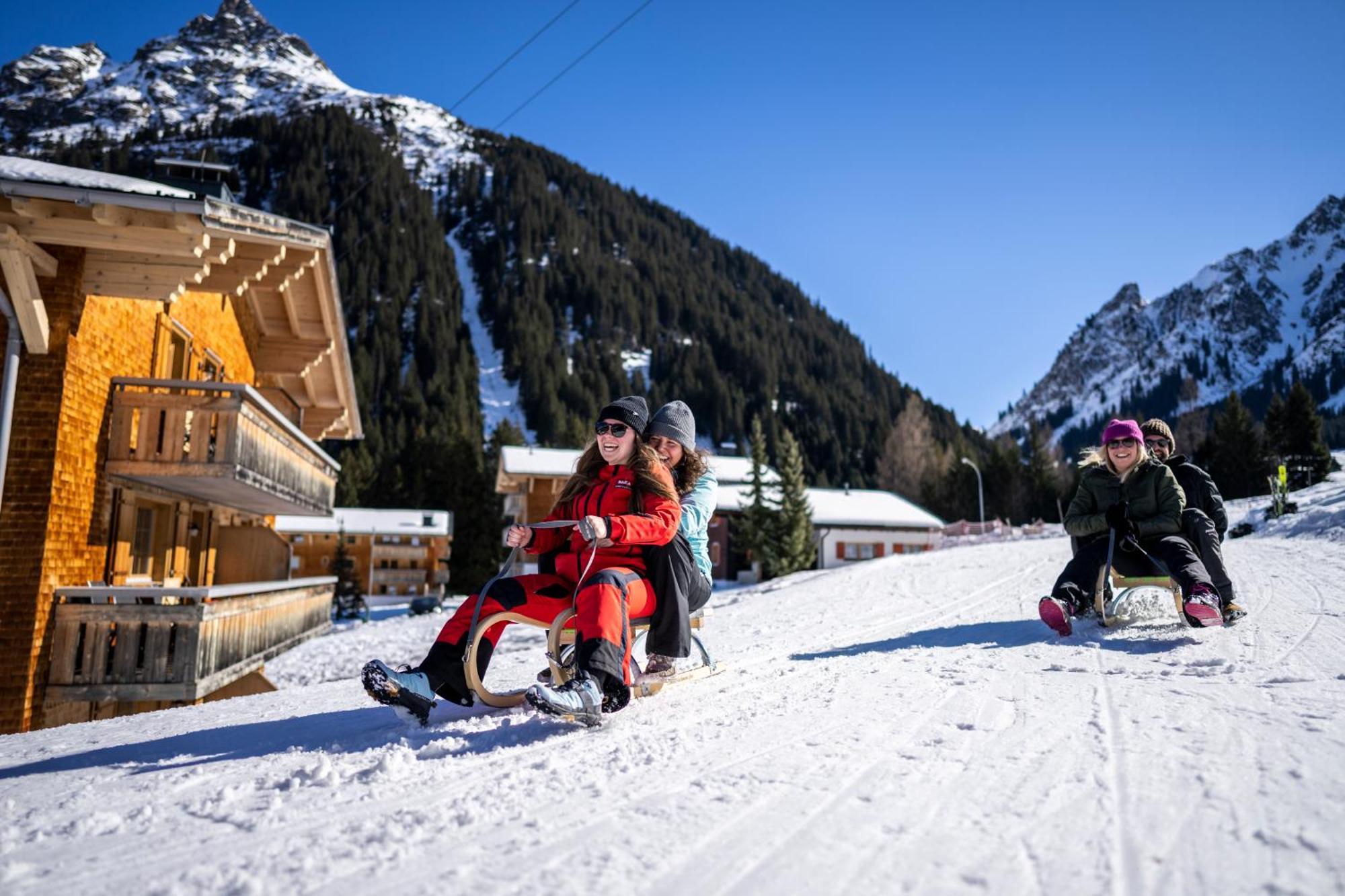 Landal Hochmontafon Hotell Gargellen Eksteriør bilde