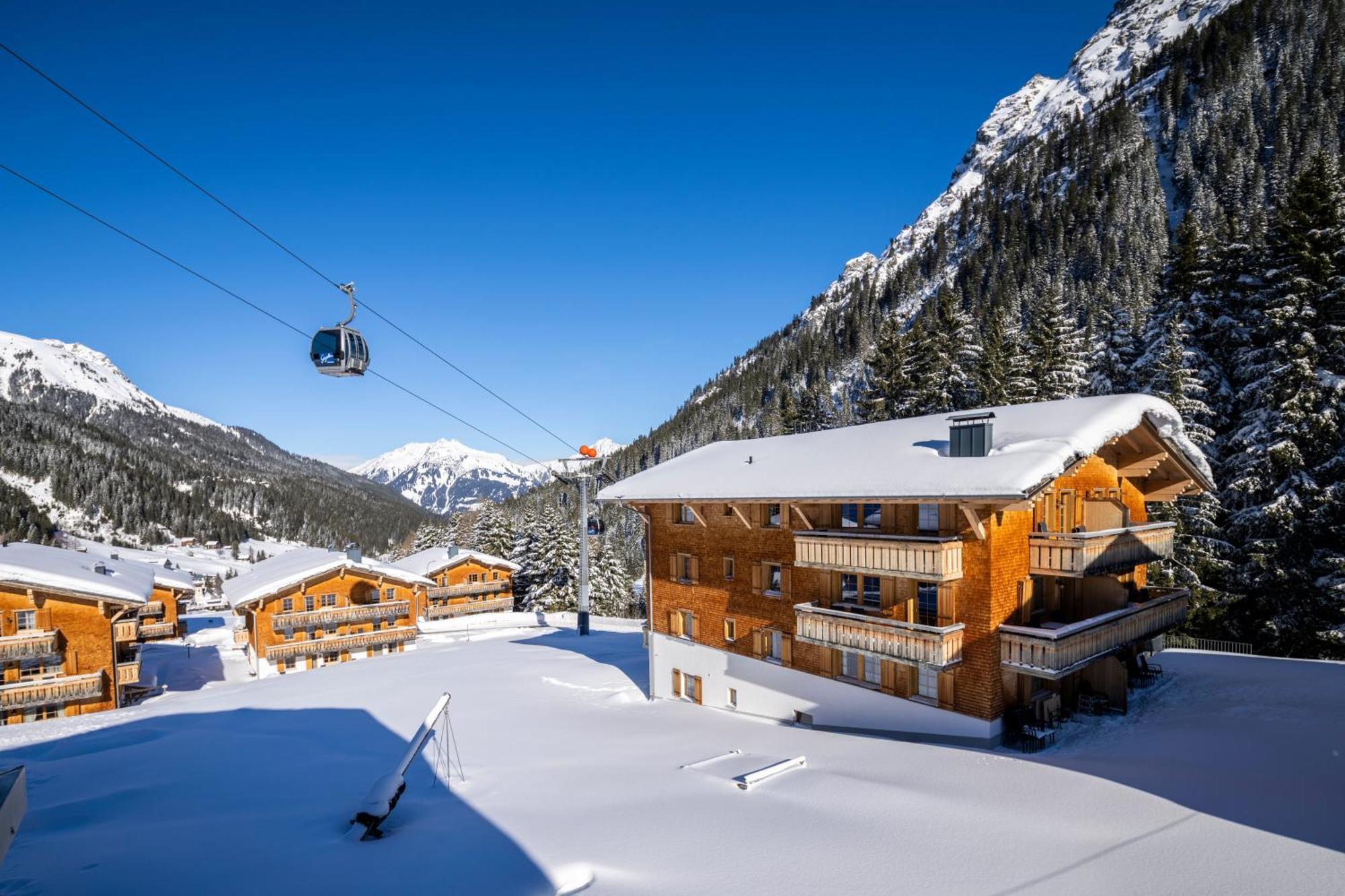 Landal Hochmontafon Hotell Gargellen Eksteriør bilde